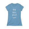 Dog Hair Don't Care - Women's Fitted Triblend Tee