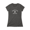 Pawsitive Vibes Only - Women's Fitted Triblend Tee