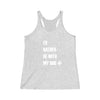 I'd Rather Be With My Dog - Women's Tri-Blend Tank