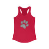 Love & Dogs Paw Print - Racerback Tank