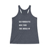 Saturdays Are For The Dogs - Women's Tri-Blend Tank
