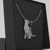 Be The Person Your Dog Thinks You Are - Sterling Silver Necklace (3/4"-1")