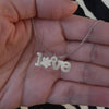 Paw Love - Silver Necklace (3/4")