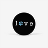 Paw Love (Black) - Pop-out Phone Grip