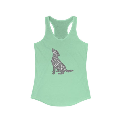 Love and Dogs Lab - Racerback Tank