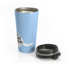Be The Person Your Dog Thinks You Are (Blue) - Stainless Steel Thermos