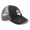 Paw Print - Distressed Hat