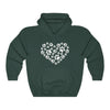 Paw Heart  - Hooded Sweatshirt