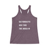 Saturdays Are For The Dogs - Women's Tri-Blend Tank