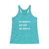 Saturdays Are For The Dogs - Women's Tri-Blend Tank