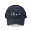 Paw Love - Distressed Hat