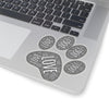 Love & Dogs Paw Print - Premium Sticker