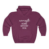 Namaste Home With My Dog - Hooded Sweatshirt