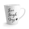 Live, Laugh, Dogs - Latte mug
