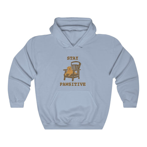 Stay Pawsitive - Hooded Sweatshirt