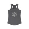 Love & Dogs Paw Print - Racerback Tank