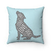 Love & Dogs Lab - Square Pillow