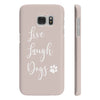 Live, Laugh, Dogs - Slim Phone Cases