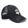 Paw Print - Distressed Hat