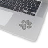 Love & Dogs Paw Print - Premium Sticker