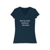 Hold My Drink I Gotta Pet This Dog - Women's V-Neck Tee